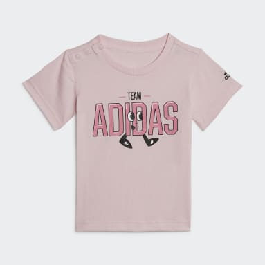 Infants Sportswear Pink Graphic Summer Set (Gender Neutral)