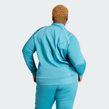 Veste de survêtement Adicolor Classics SST (Grandes tailles) Turquoise Femmes Originals