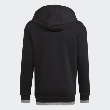 Track top en molleton entièrement zippée All SZN Noir Enfants Sportswear