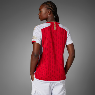 ผู้หญิง ฟุตบอล สีแดง เสื้อฟุตบอลชุดเหย้า Arsenal 23/24