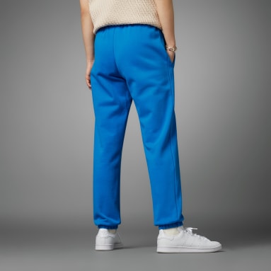 Women's Originals Blue Adicolor 70s 3-Stripes Sweatpants