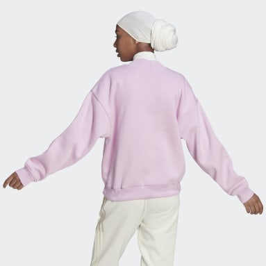 Felpa ALL SZN Fleece Mock Neck Viola Donna Sportswear