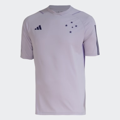 Nova camisa do Cruzeiro tem faixa branca e escudo fechado