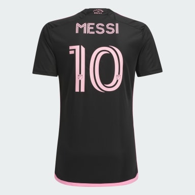 Men's Nike Lionel Messi Black Barcelona 2020/21 Away Authentic Jersey