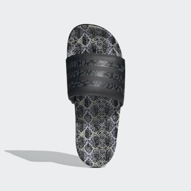 Women Essentials Black Adilette Comfort Sandals