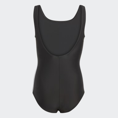 Meisjes Originals zwart Originals Adicolor 3-Stripes Badpak