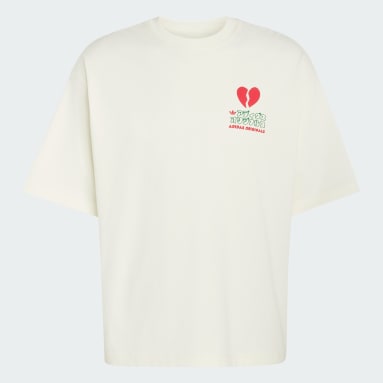 V-DAY HEART BROKEN CAT GRAPHIC TEE