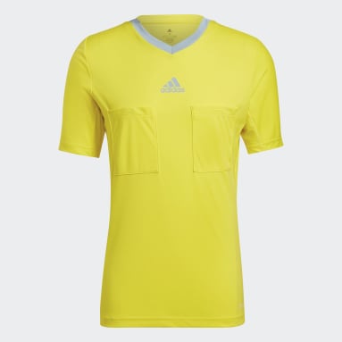 Camiseta árbitro 22 Amarillo Hombre Fútbol