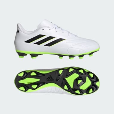 Soccer White Copa Pure.4 Flexible Ground Cleats