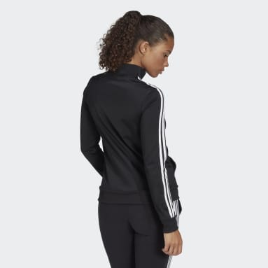 Women's Sportswear Black Essentials Tricot Track Jacket