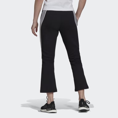 Pants adidas Sportswear Future Icons 3 Franjas Pierna Acampanada Negro Mujer Sportswear
