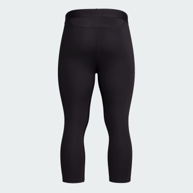 Adidas Men Tech-Fit Long Tights Pant Training Navy GYM Yoga Casual Pant  HD3522