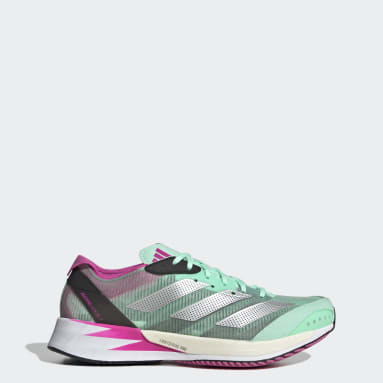 Dames Hardlopen Turquoise Adizero Adios 7 Schoenen
