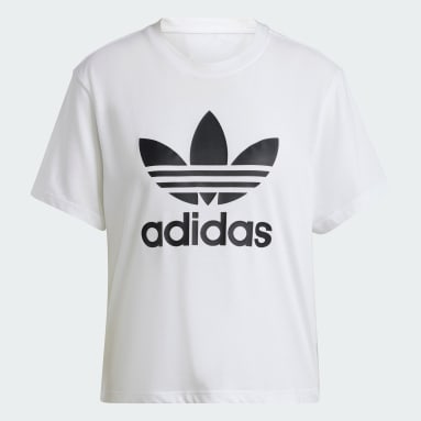 Camiseta Boxy Adicolor Trefoil