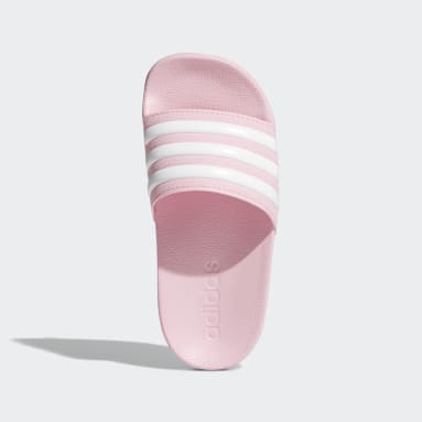 Children Essentials Pink Adilette Shower Slides