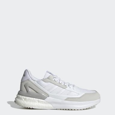 Women's Essentials White Nebzed Super BOOST Shoes