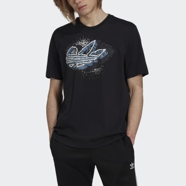 T-shirt adidas Rekive Speed Trefoil Graphic Nero Uomo Originals