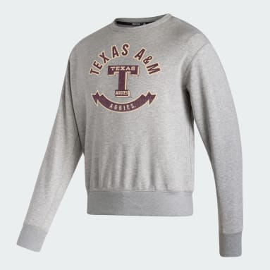 Adidas Texas A&M Long Sleeve Sweatshirt