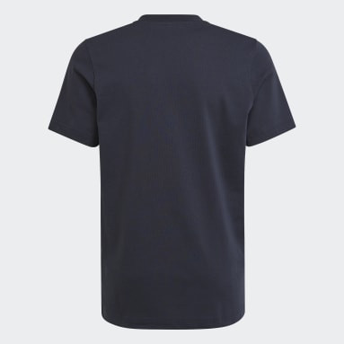 Kinder Fußball Real Madrid Graphic T-Shirt Blau