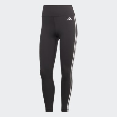 Leggings 7/8 com Cintura Subida 3-Stripes Train Essentials