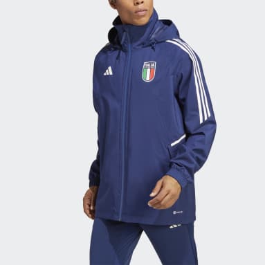 Muži Futbal modrá Bunda Italy Condivo 22 Rain