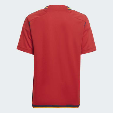 Mini kit Domicile Espagne 22 Rouge Enfants Football