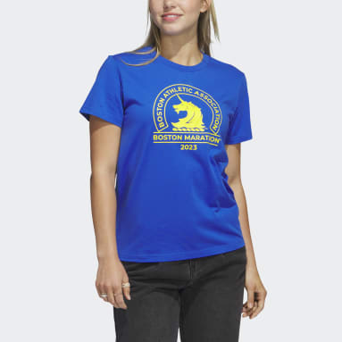 adidas Boston Marathon® 2023 Logo Tee - Blue