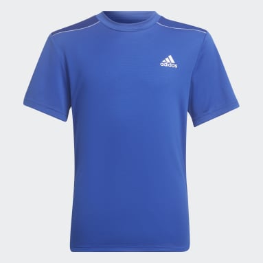 Camiseta Designed for Sport AEROREADY Training Azul Niño Sportswear