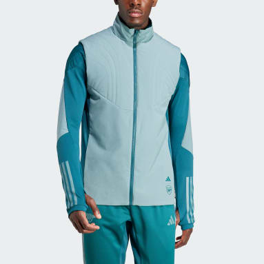 Colete de Inverno Tiro 23 do Arsenal Verde Homem Futebol