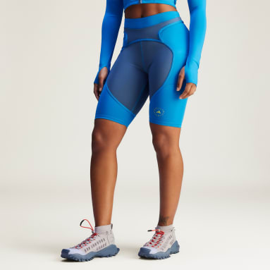 กางเกงปั่นจักรยานรัดรูปทูโทน adidas by Stella McCartney TruePace
