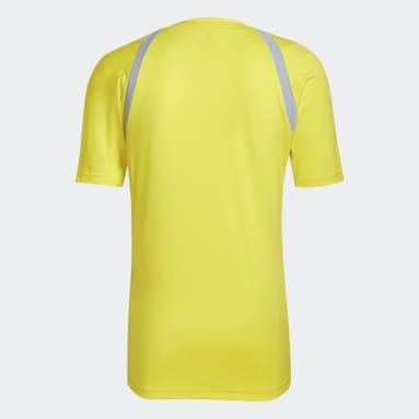 Men Football Yellow Referee 22 Jersey