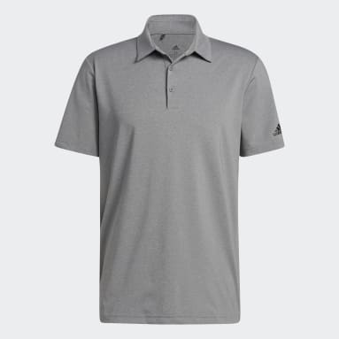Men Golf Grey Ultimate365 Heather Polo Shirt