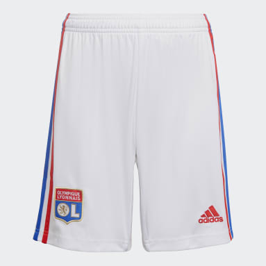 Αγόρια Ποδόσφαιρο Λευκό Olympique Lyonnais 22/23 Home Shorts