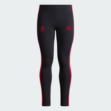 Indiana Hoosiers Essentials 3-Stripes Cotton Legging