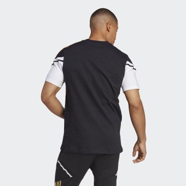 Men Football Black Juventus Condivo 22 Training Tee