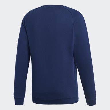Sweatshirt Core 18 Azul Homem Ginásio E Treino
