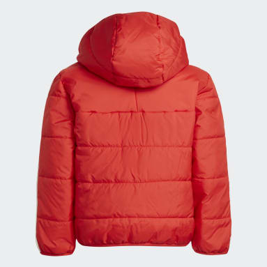 Deti Originals červená Bunda Adicolor