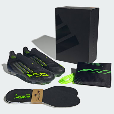 Bota de fútbol F50 Elite Laceless césped natural seco