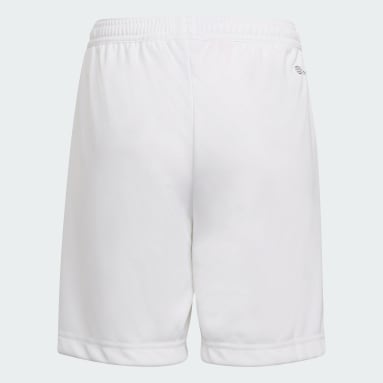 Shorts Entrada 22 Blanco Niño Fútbol