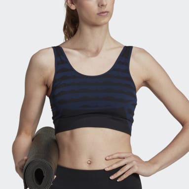 Reggiseno sportivo Marimekko Light-Support AEROKNIT Blu Donna Fitness & Training