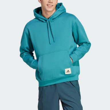 Men's Sportswear Turquoise Lounge Fleece Hoodie
