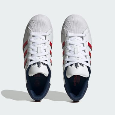 Buty Superstar Kids Bialy