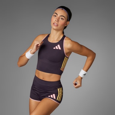 Adizero Promo Running Crop Top