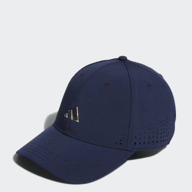 Men Golf Blue Tour Metal Cap