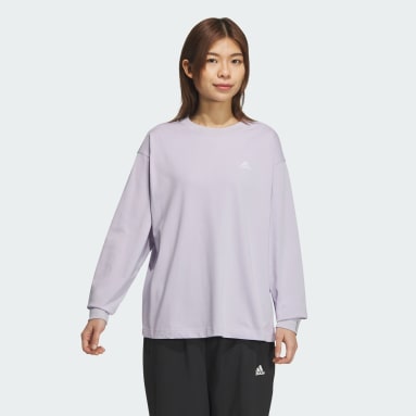 エッセンシャルズ プラス スモールロゴ  長袖Tシャツ