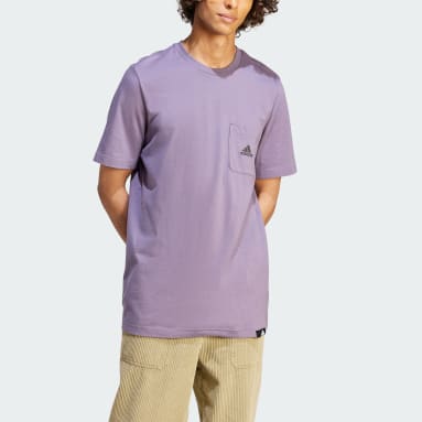 Men Training Purple adidas Sportswear Undeniable Pocket Tee