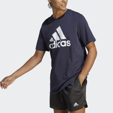 Nam Sportswear Áo Thun Big Logo Single Jersey Essentials