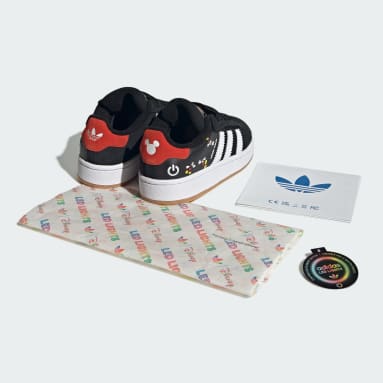 Tenis adidas Disney Mickey Mouse Campus 00s con LUCES LED Cierre Cómodo y Cordones Elásticos para Niños