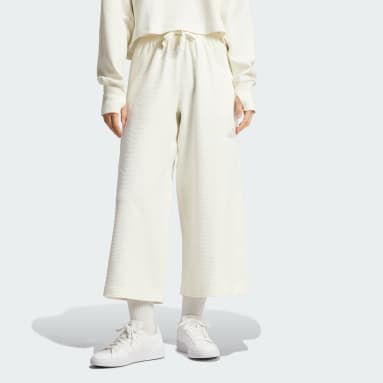 ALL SZN Rib 7/8-Length Wide Leg Bukse