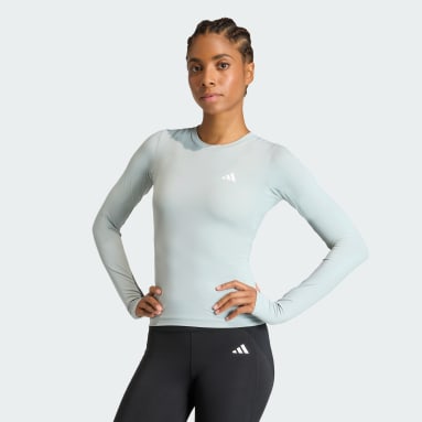 Top Power Essentials Workout Contour Long Sleeve